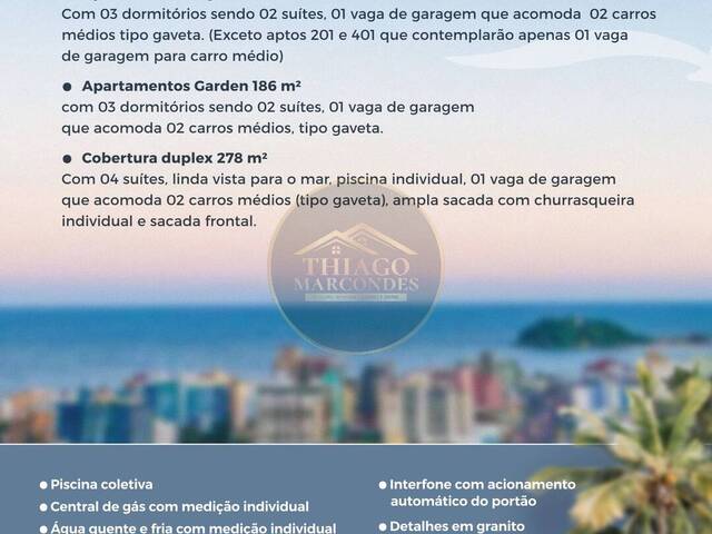 #TM415 - Apartamento para Venda em Guaratuba - PR - 2